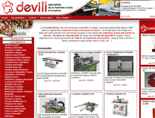 Tablet Screenshot of devill.fr